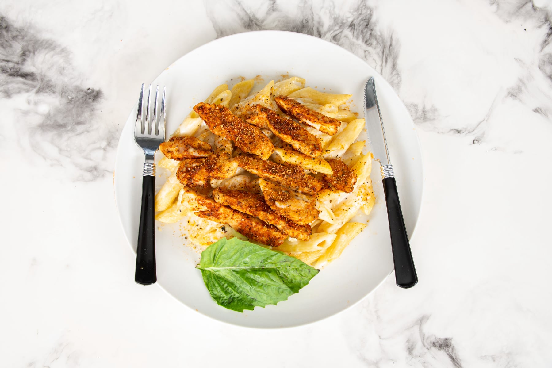 615Pizza & Pasta - Cajun Chicken Alfredo