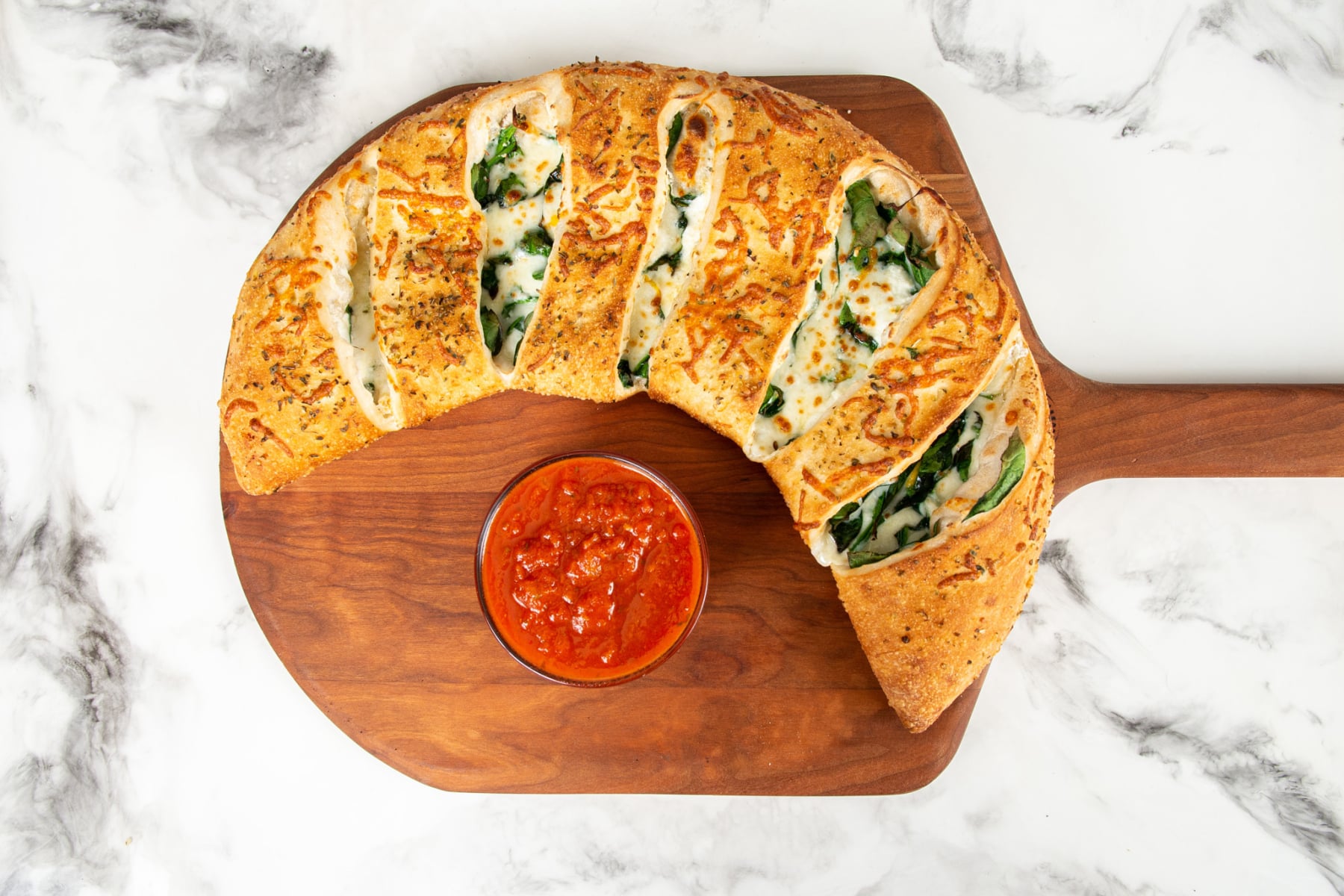 615Pizza & Pasta - Spinach Calzone
